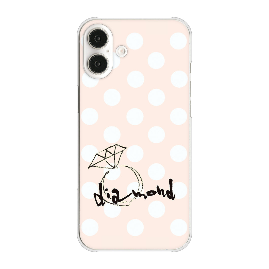 iPhone16 Plus 高画質仕上げ 背面印刷 ハードケース大野詠舟 誕生石