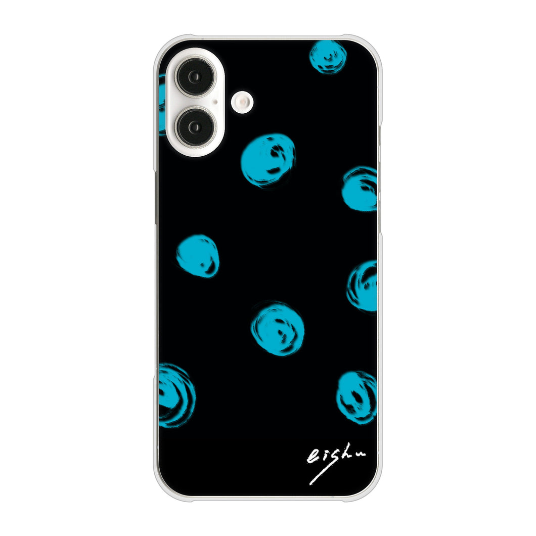 iPhone16 Plus 高画質仕上げ 背面印刷 ハードケース大野詠舟 手描きシンプル