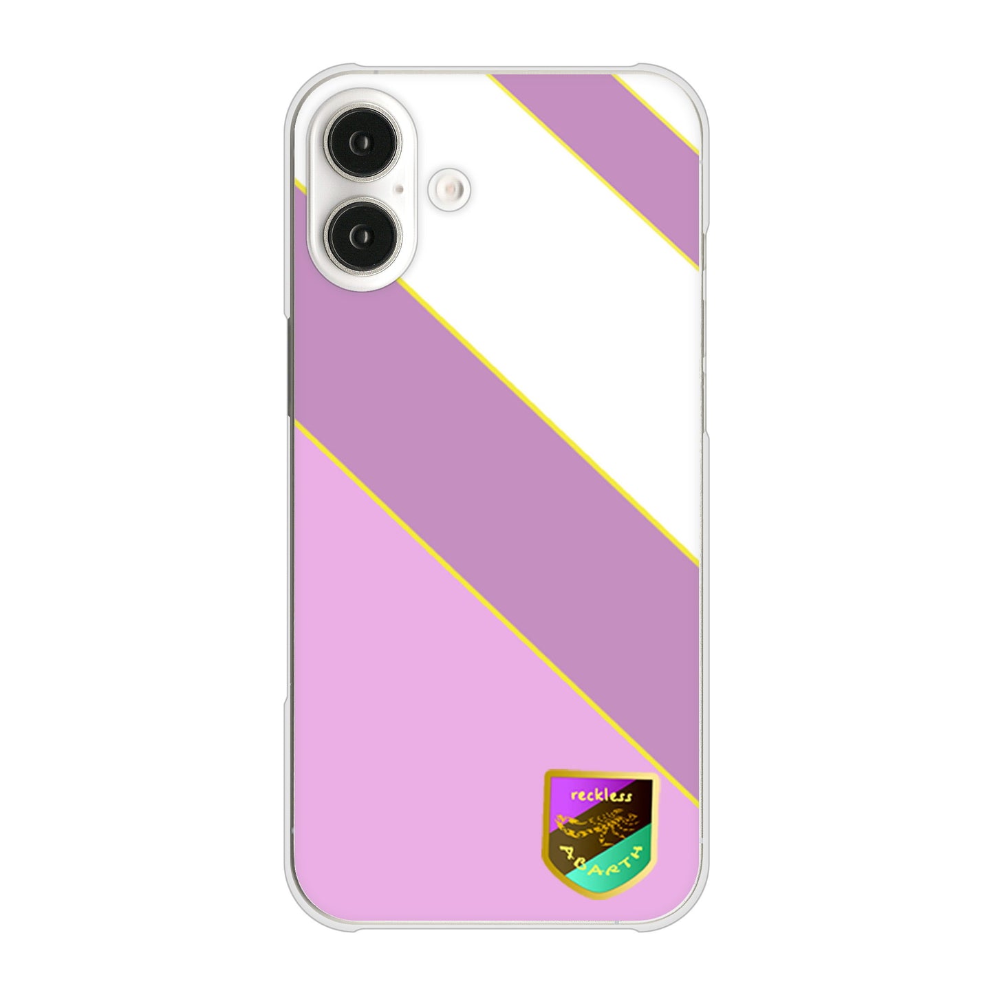iPhone16 Plus 高画質仕上げ 背面印刷 ハードケースアバルト