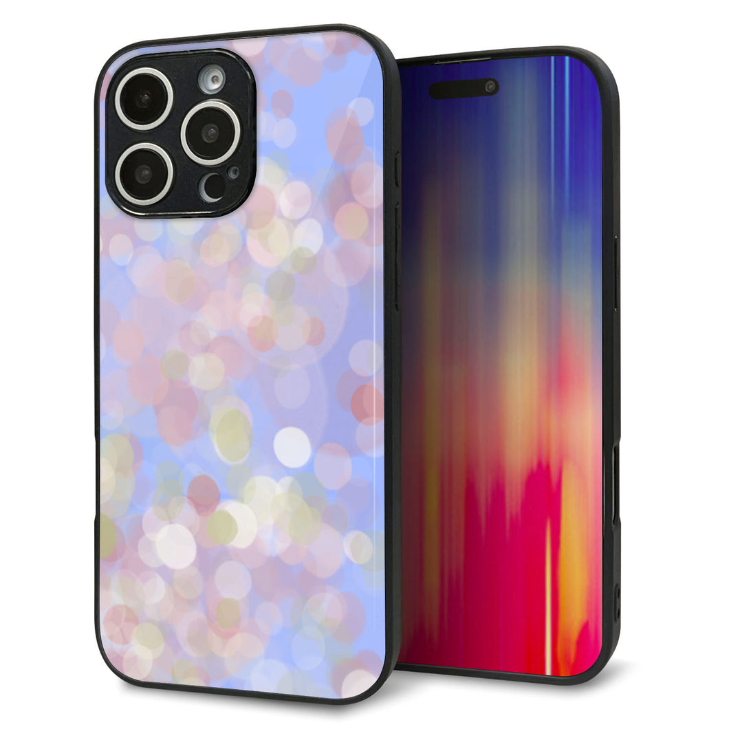 iPhone16 Pro Max 強化ガラス&TPUスマホケース ガラプリ【YJ293 デザイン】