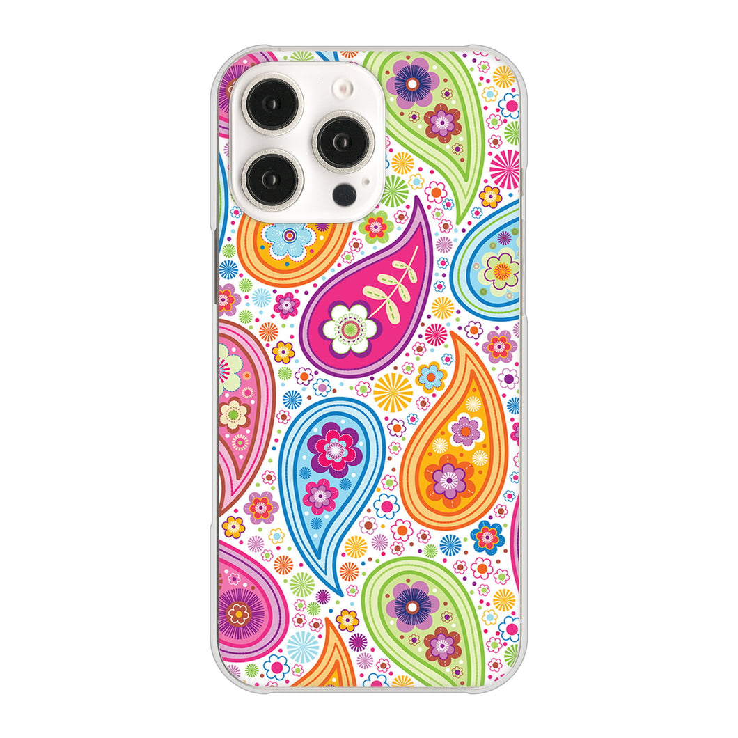 iPhone16 Pro Max 高画質仕上げ 背面印刷 ハードケースペイズリー