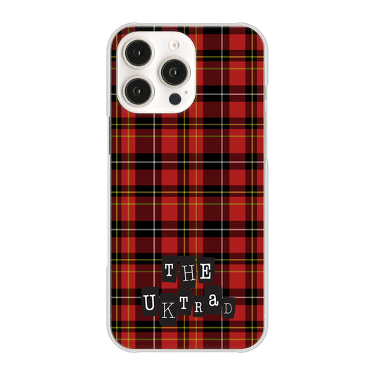 iPhone16 Pro Max 高画質仕上げ 背面印刷 ハードケース 【547 THEチェック】