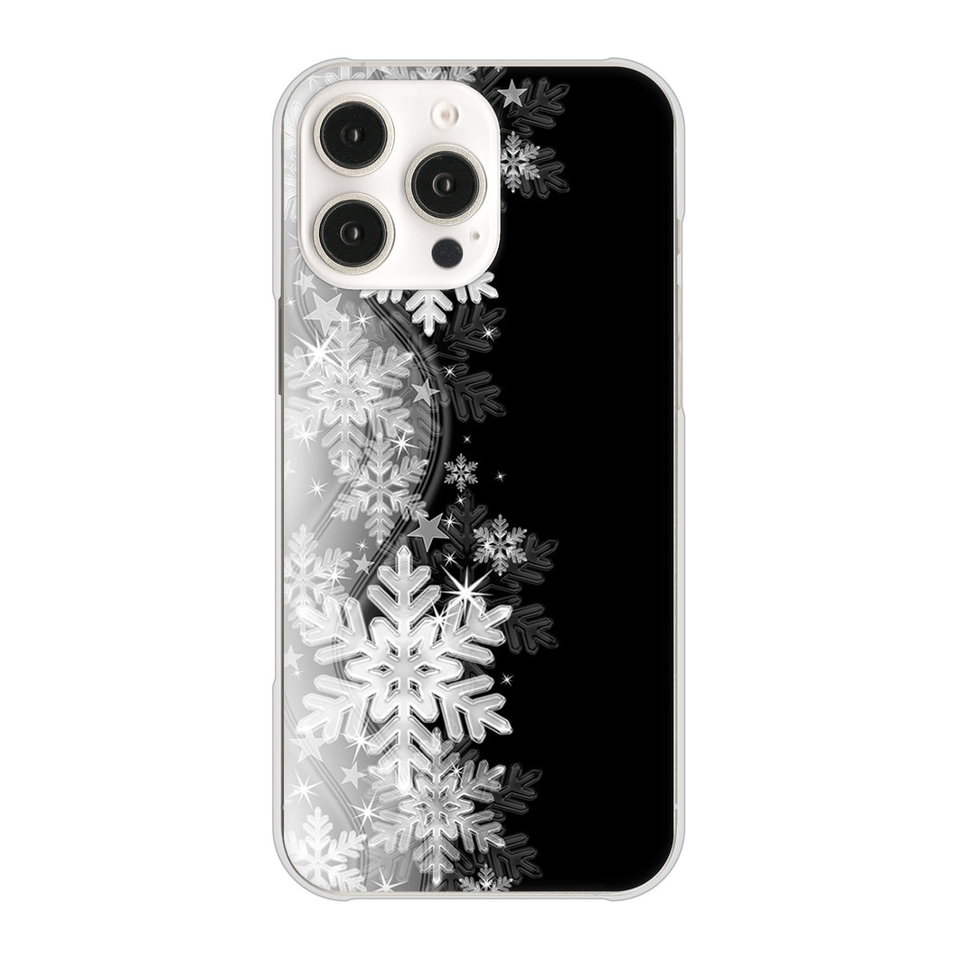 iPhone16 Pro Max 高画質仕上げ 背面印刷 ハードケース 【603 白銀と闇】