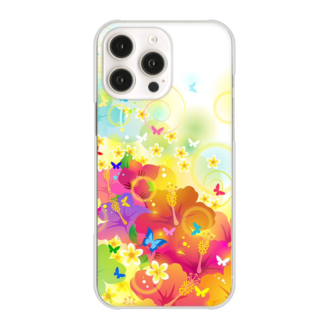 iPhone16 Pro Max 高画質仕上げ 背面印刷 ハードケースバタフライ