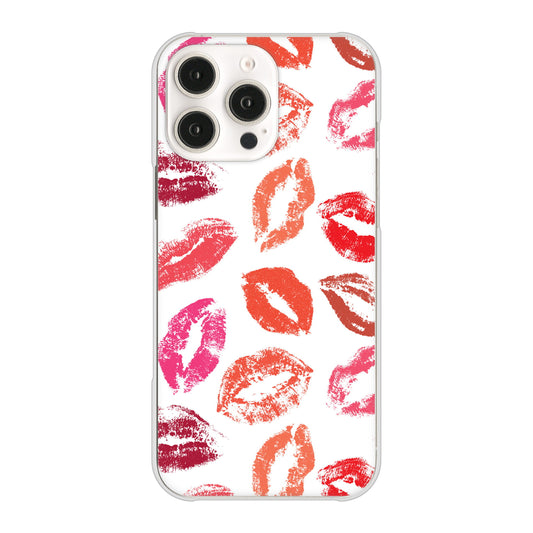iPhone16 Pro Max 高画質仕上げ 背面印刷 ハードケース 【734 キスkissキス】