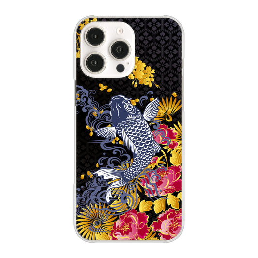 iPhone16 Pro Max 高画質仕上げ 背面印刷 ハードケース鯉