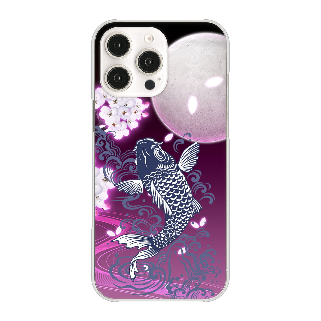 iPhone16 Pro Max 高画質仕上げ 背面印刷 ハードケース鯉