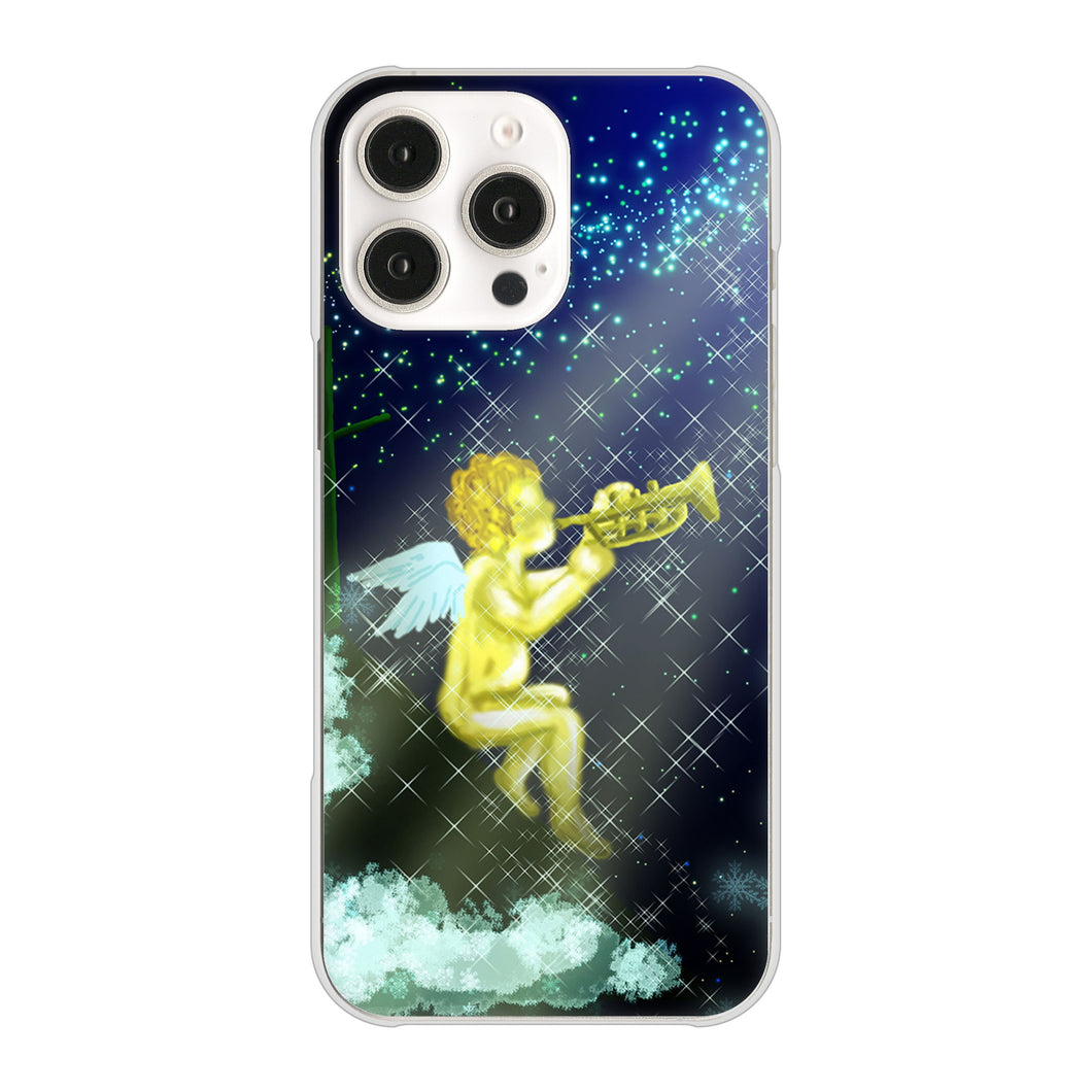 iPhone16 Pro Max 高画質仕上げ 背面印刷 ハードケース 【1248 天使の演奏】