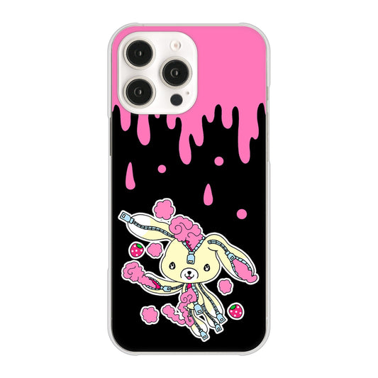 iPhone 16 Pro Max むかいあぐる ジッパーうさぎのジッピョン ハードケース 背面印刷
