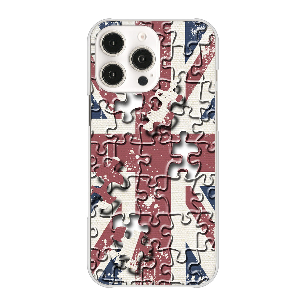 iPhone16 Pro Max 高画質仕上げ 背面印刷 ハードケースユニオンジャック