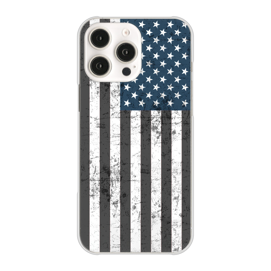 iPhone16 Pro Max 高画質仕上げ 背面印刷 ハードケース 【EK864 アメリカンフラッグビンテージ】