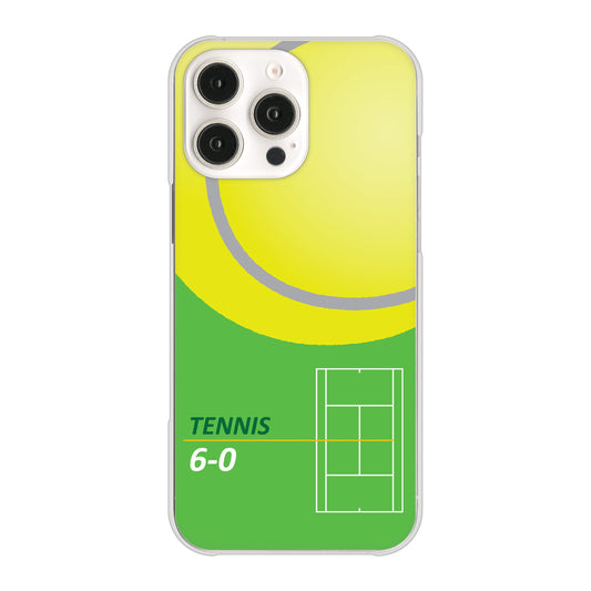 iPhone16 Pro Max 高画質仕上げ 背面印刷 ハードケース 【IB920 TENNIS】