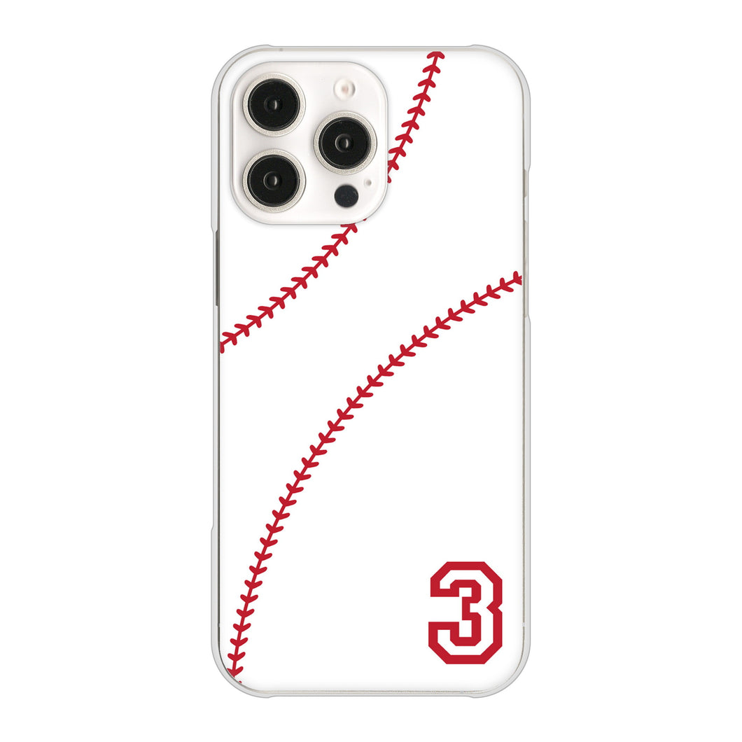 iPhone16 Pro Max 高画質仕上げ 背面印刷 ハードケースbaseball