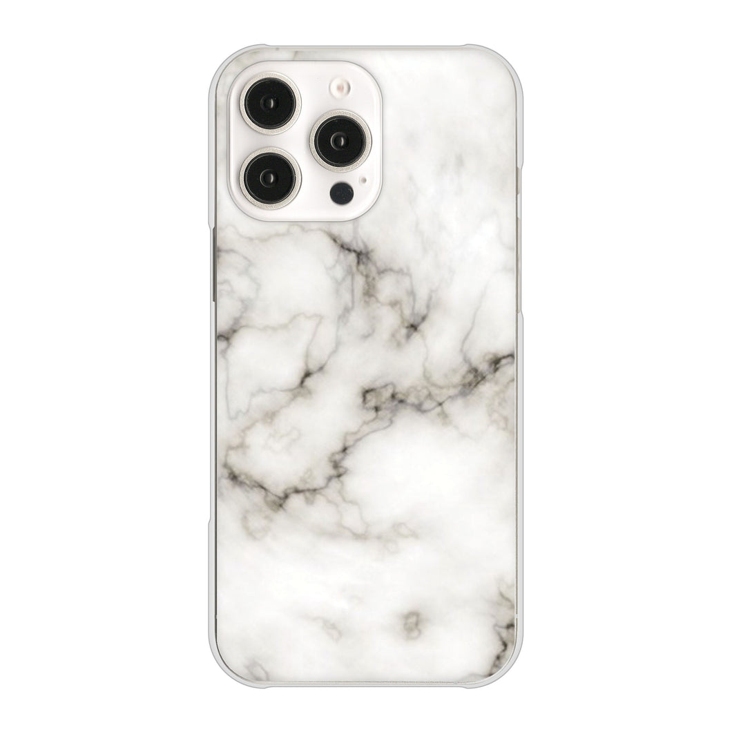 iPhone16 Pro Max 高画質仕上げ 背面印刷 ハードケース大理石BK