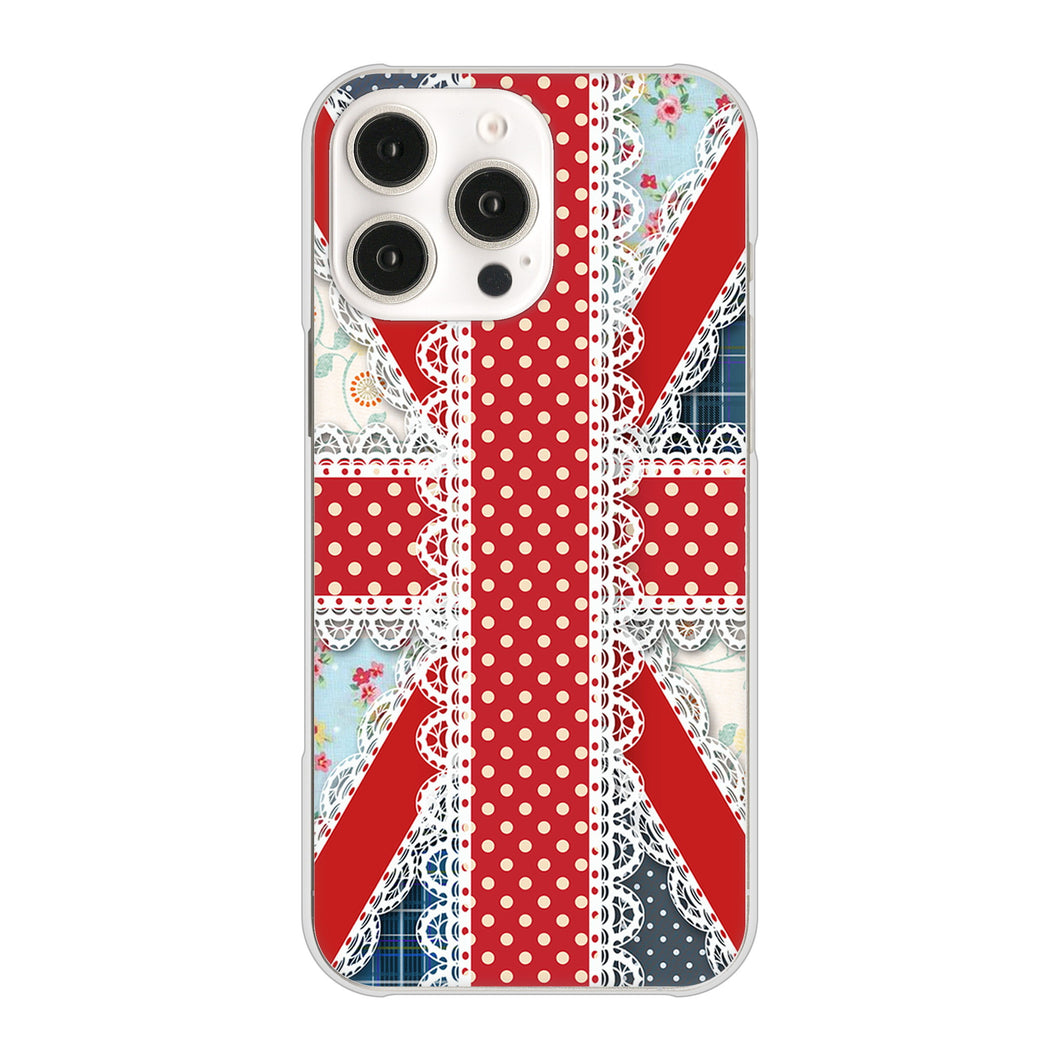 iPhone16 Pro Max 高画質仕上げ 背面印刷 ハードケースユニオンジャック