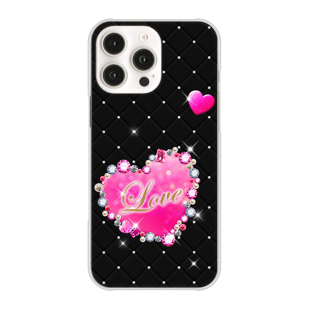 iPhone16 Pro Max 高画質仕上げ 背面印刷 ハードケーススワロデコ風プリント