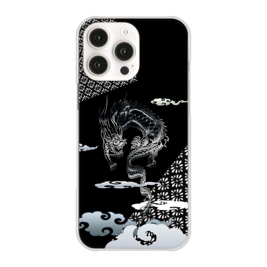 iPhone16 Pro Max 高画質仕上げ 背面印刷 ハードケース雲竜