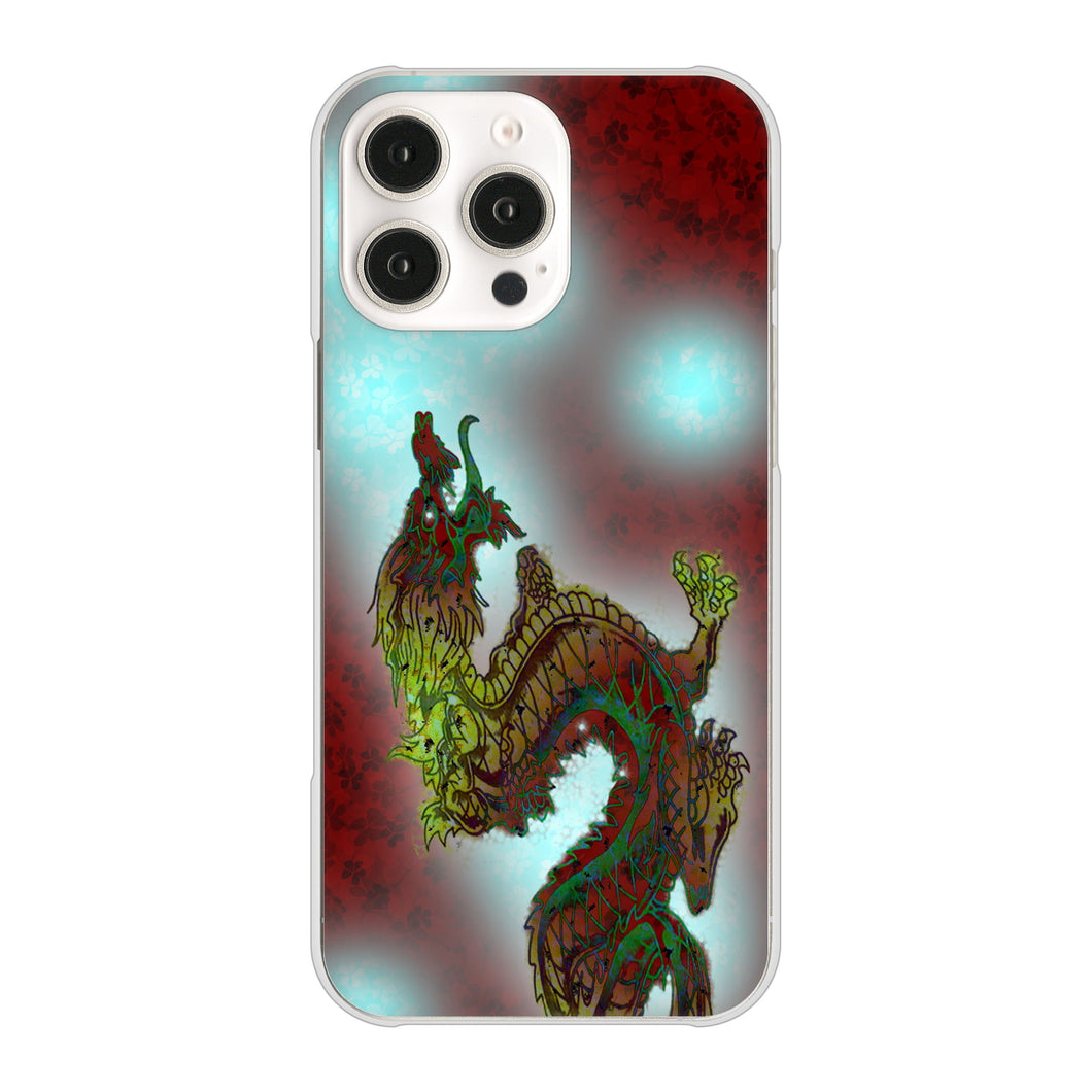 iPhone16 Pro Max 高画質仕上げ 背面印刷 ハードケース赤竜