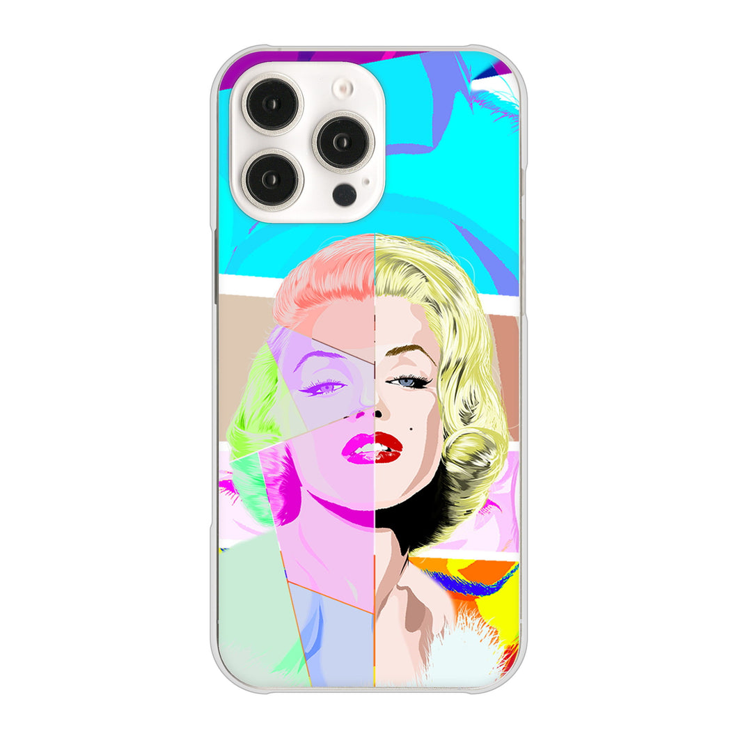 iPhone16 Pro Max 高画質仕上げ 背面印刷 ハードケースマリリンモンローデザイン