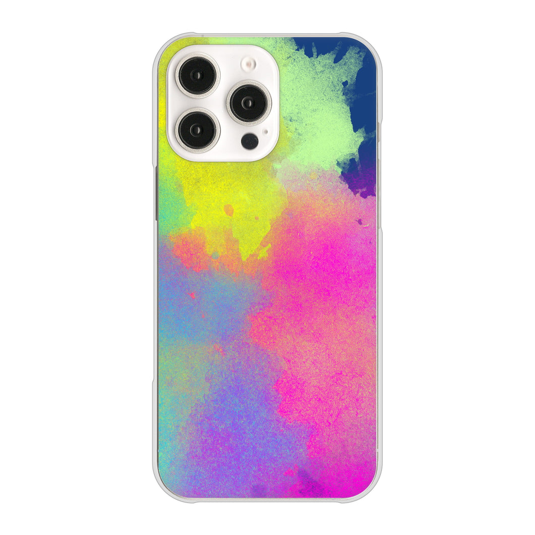 iPhone16 Pro Max 高画質仕上げ 背面印刷 ハードケースパステルアート