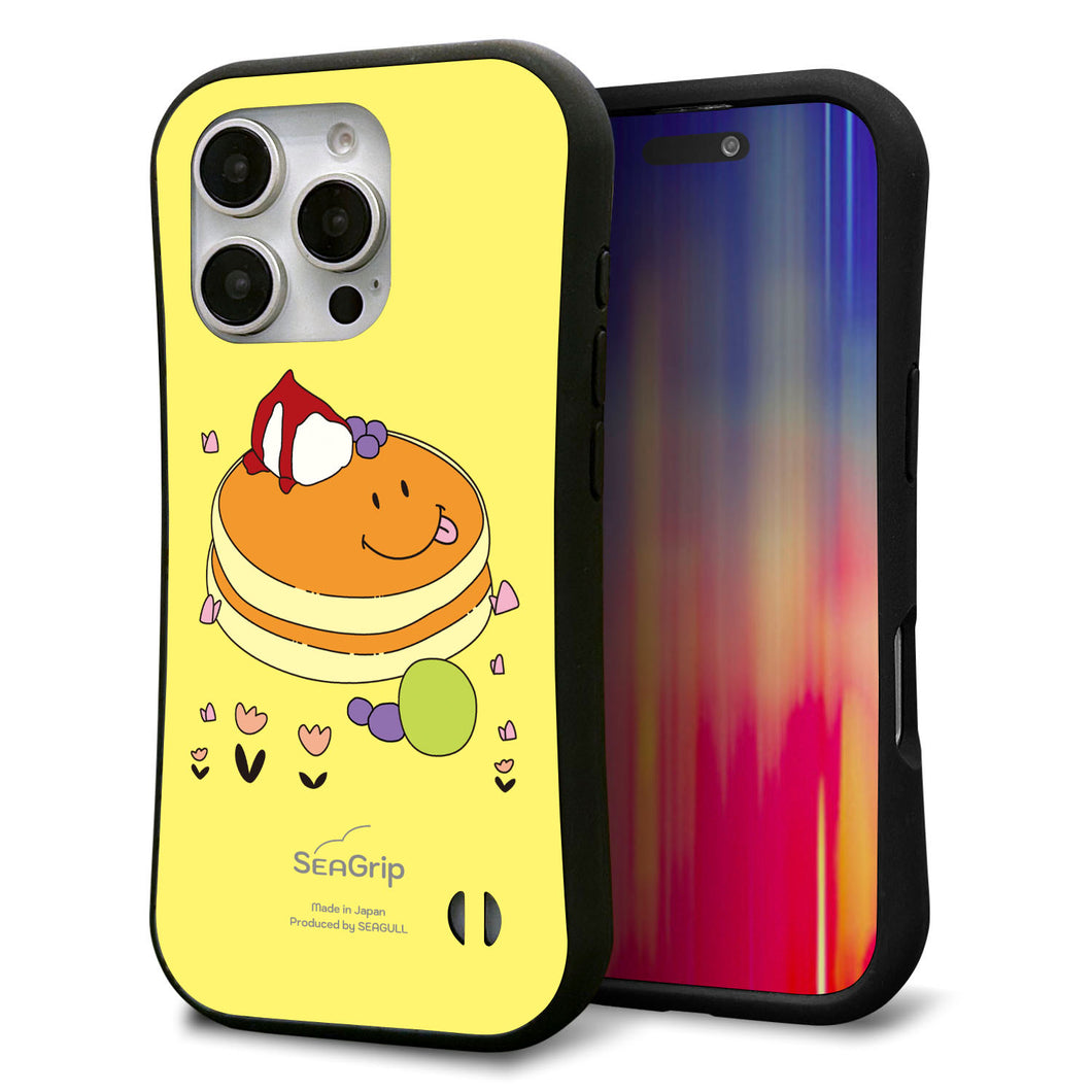 iPhone16 Pro スマホケース 「SEA Grip」 グリップケース Sライン 【MA901 パンケーキ】 UV印刷