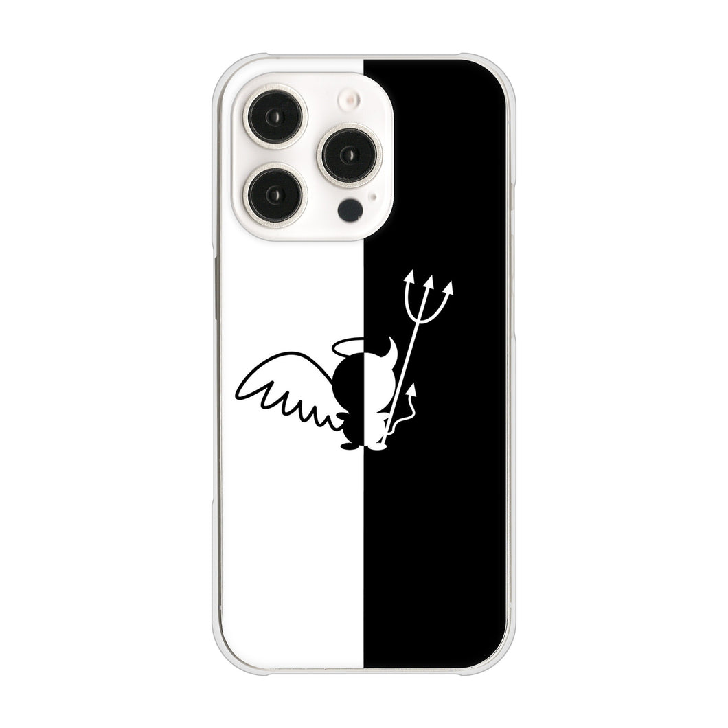 iPhone16 Pro 高画質仕上げ 背面印刷 ハードケース 【027 ハーフデビット】