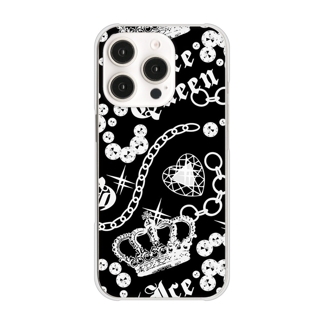 iPhone16 Pro 高画質仕上げ 背面印刷 ハードケース 【187 ゴージャス クラウン】