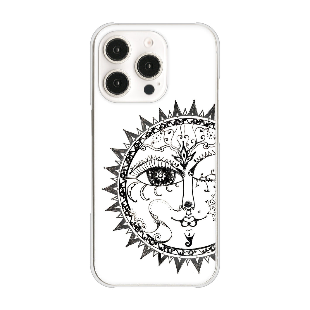 iPhone16 Pro 高画質仕上げ 背面印刷 ハードケース 【207 太陽神】