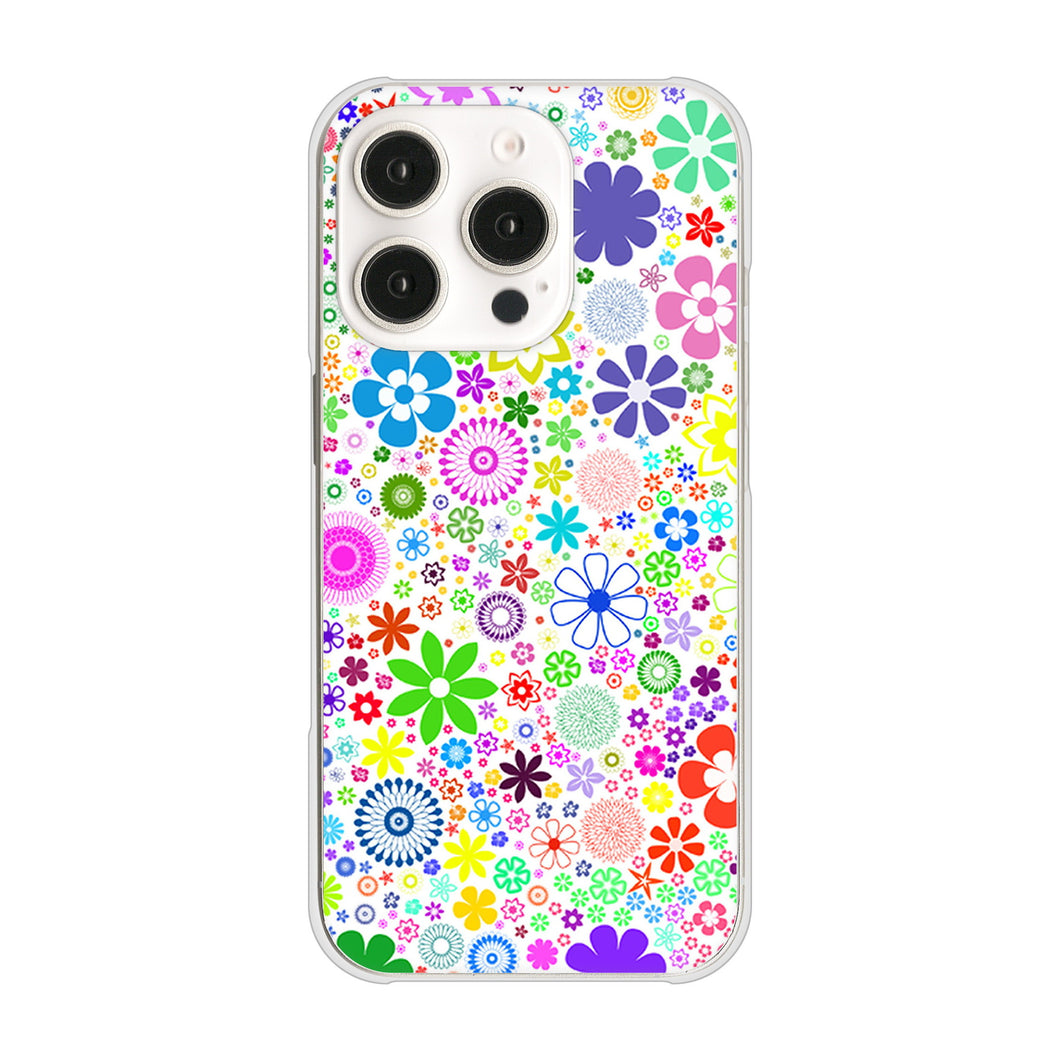 iPhone16 Pro 高画質仕上げ 背面印刷 ハードケースリバティプリント