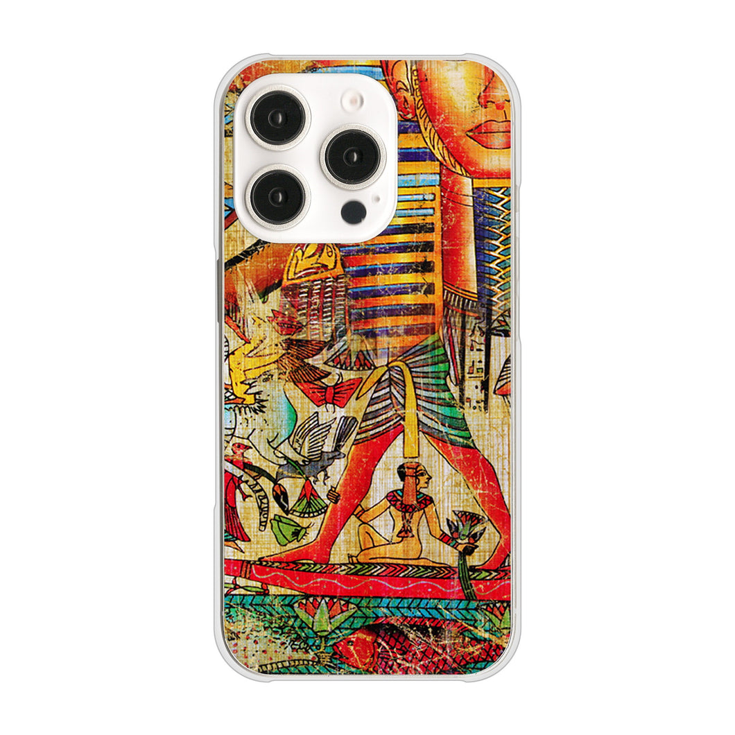 iPhone16 Pro 高画質仕上げ 背面印刷 ハードケース 【329 ナイル ツタンカーメン】