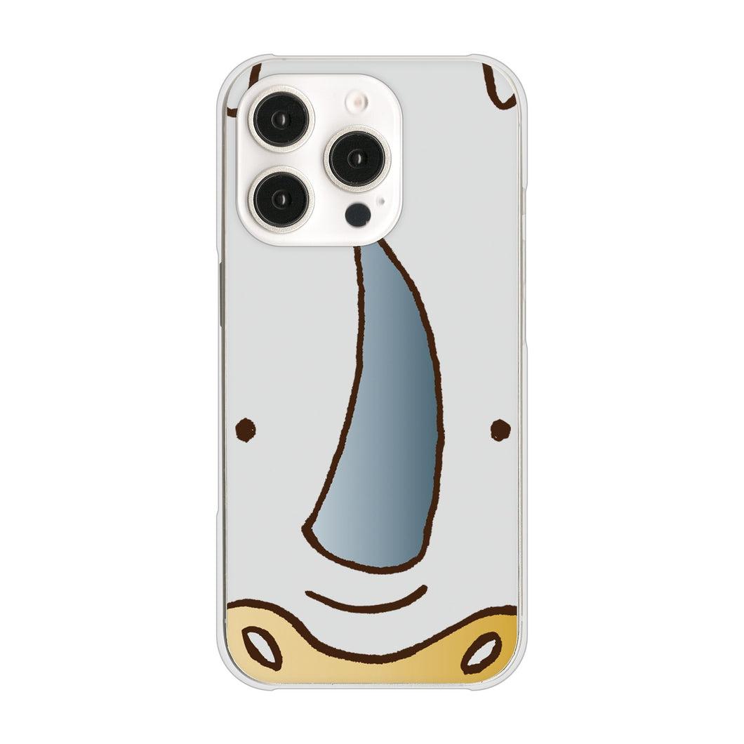 iPhone16 Pro 高画質仕上げ 背面印刷 ハードケースドアップアニマル