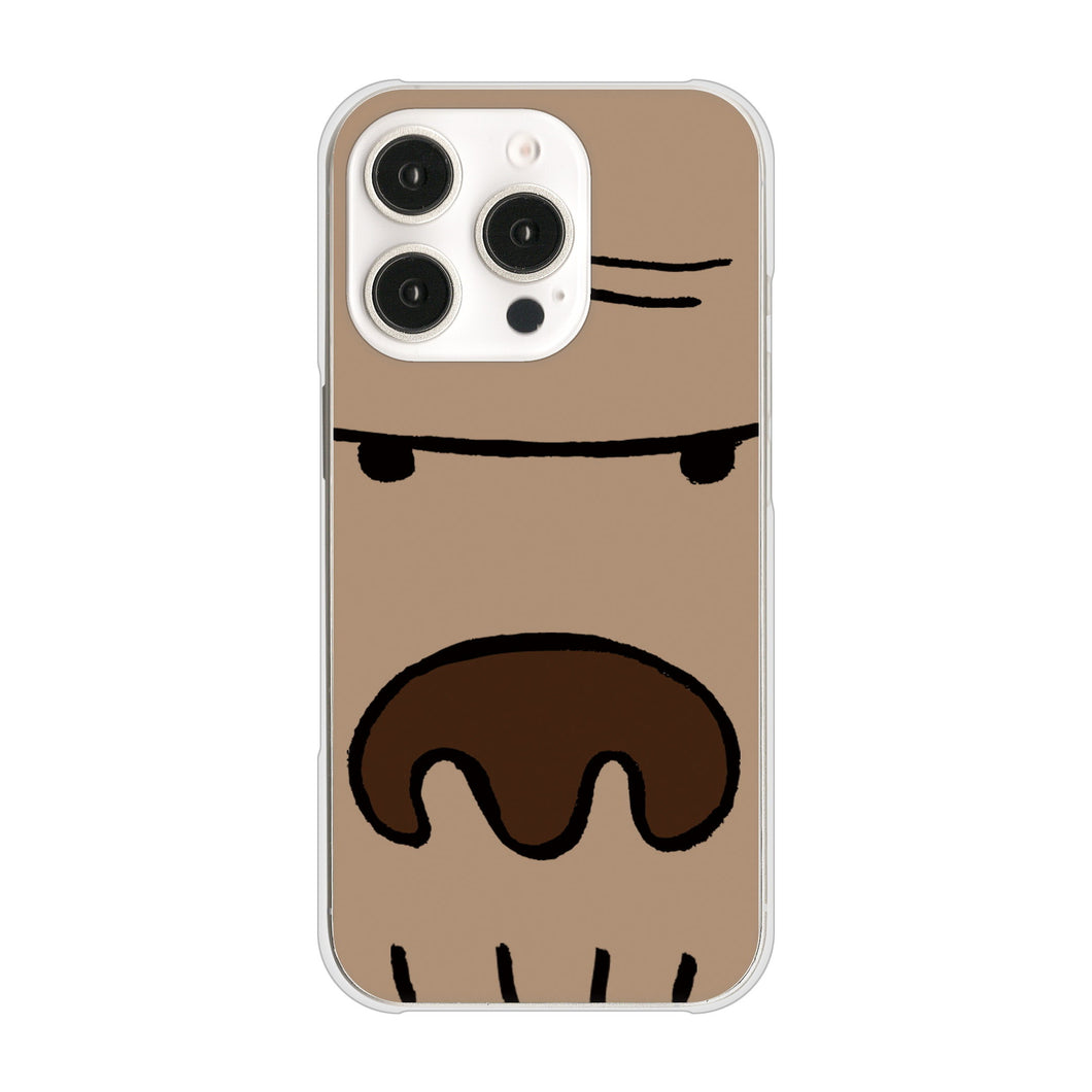 iPhone16 Pro 高画質仕上げ 背面印刷 ハードケースドアップアニマル