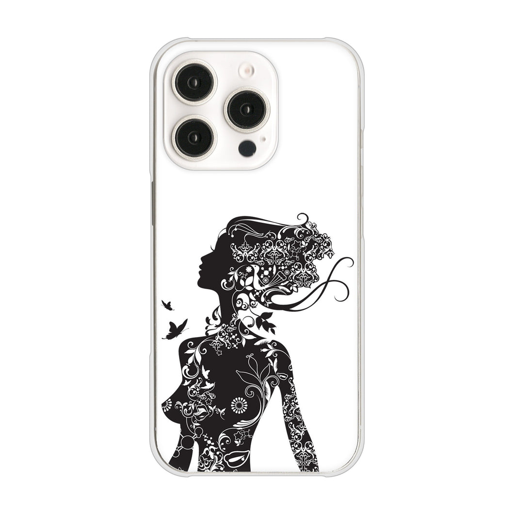 iPhone16 Pro 高画質仕上げ 背面印刷 ハードケース 【384 ボディアート】