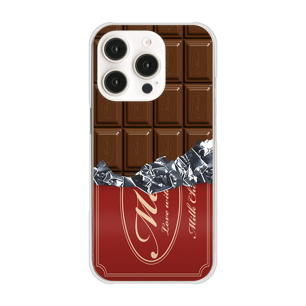 iPhone16 Pro 高画質仕上げ 背面印刷 ハードケース板チョコ