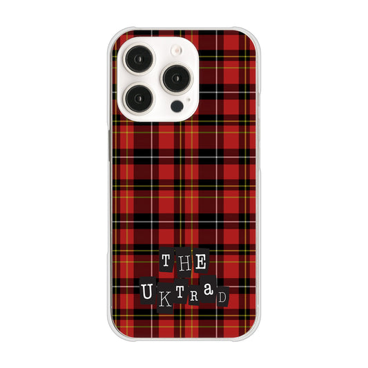 iPhone16 Pro 高画質仕上げ 背面印刷 ハードケース 【547 THEチェック】