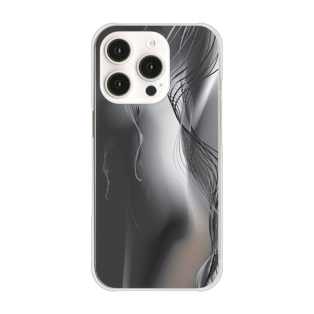 iPhone16 Pro 高画質仕上げ 背面印刷 ハードケース 【566 ボディウォール】