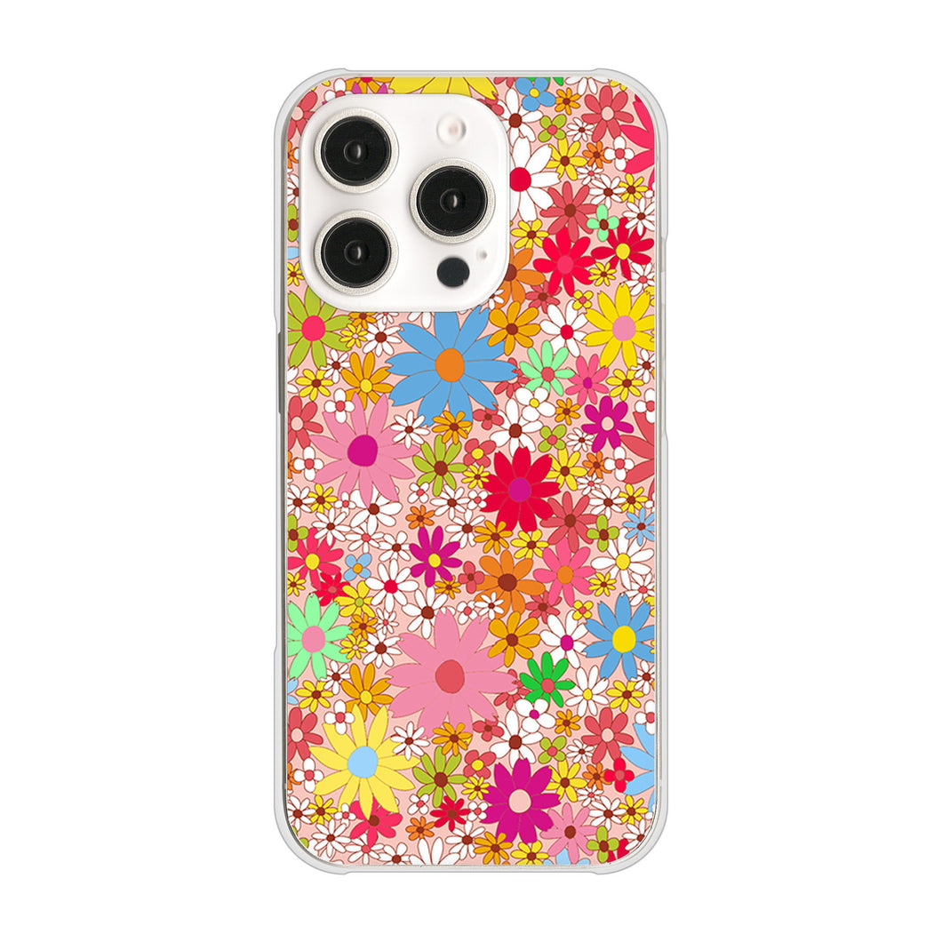 iPhone16 Pro 高画質仕上げ 背面印刷 ハードケースリバティプリント