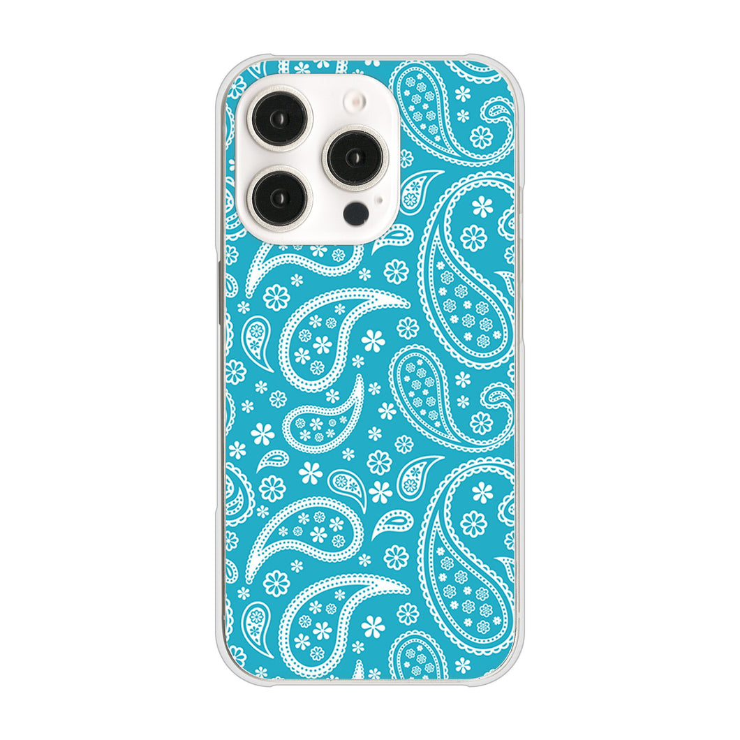 iPhone16 Pro 高画質仕上げ 背面印刷 ハードケースペイズリー