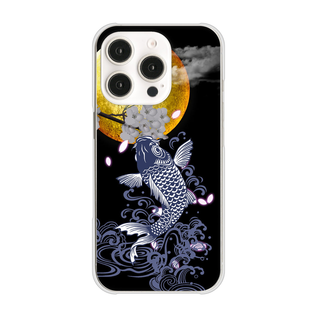 iPhone16 Pro 高画質仕上げ 背面印刷 ハードケース鯉