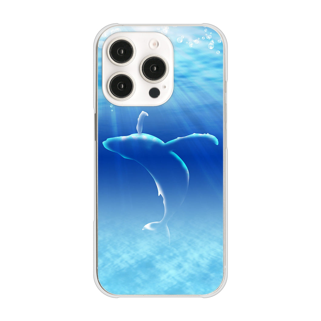 iPhone16 Pro 高画質仕上げ 背面印刷 ハードケース海の守り神