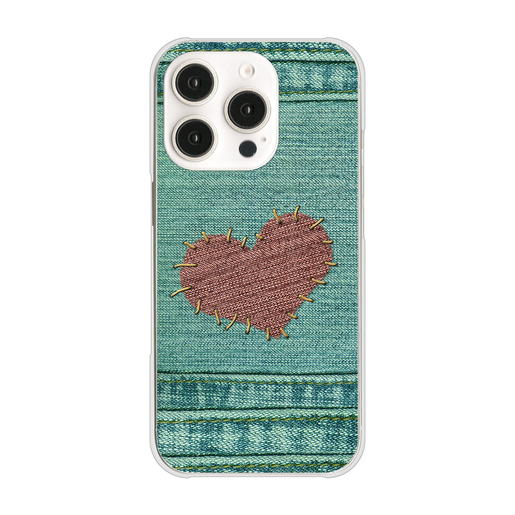 iPhone16 Pro 高画質仕上げ 背面印刷 ハードケースビッグハート