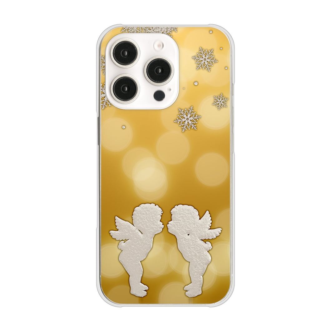 iPhone16 Pro 高画質仕上げ 背面印刷 ハードケースエンジェル