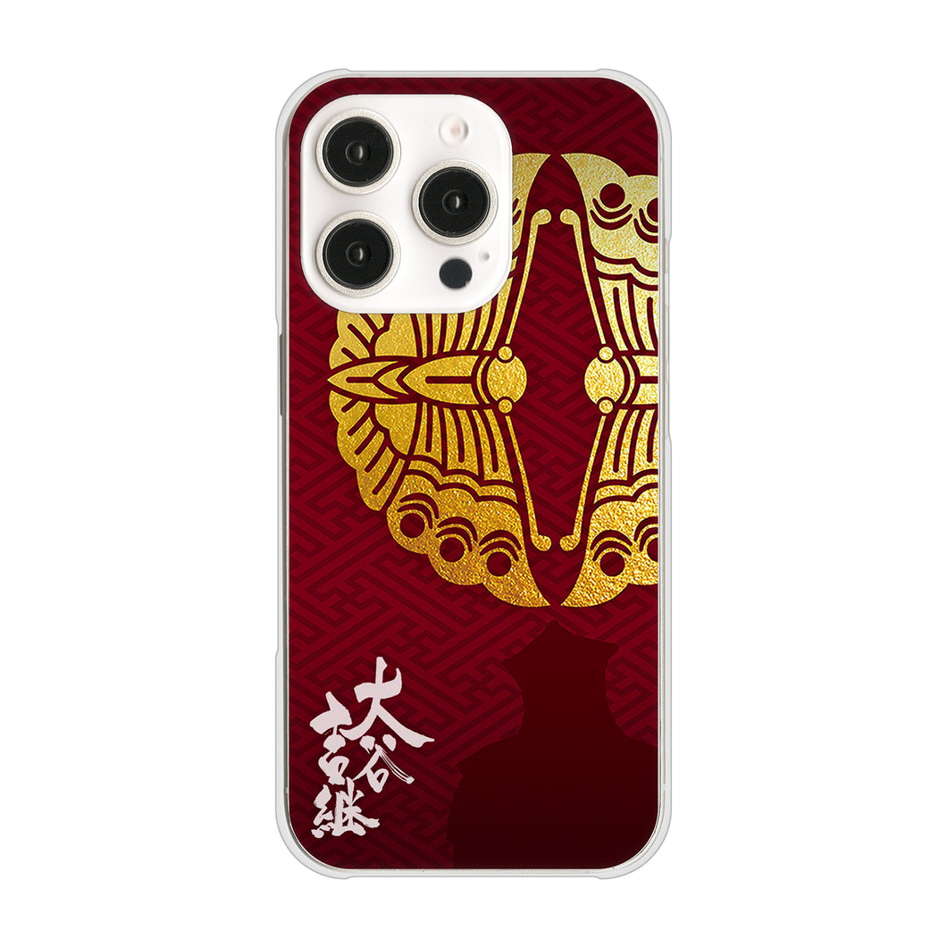 iPhone16 Pro 高画質仕上げ 背面印刷 ハードケース家紋