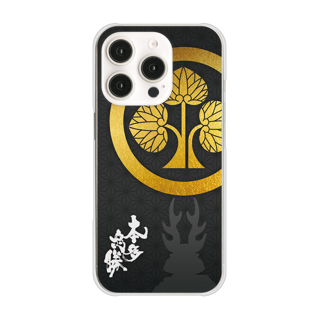 iPhone16 Pro 高画質仕上げ 背面印刷 ハードケース家紋