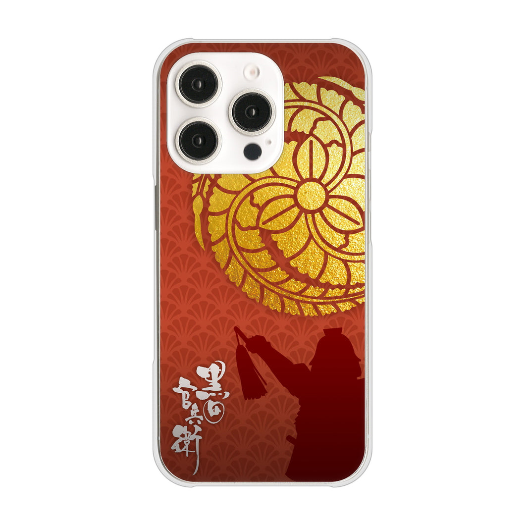 iPhone16 Pro 高画質仕上げ 背面印刷 ハードケース家紋