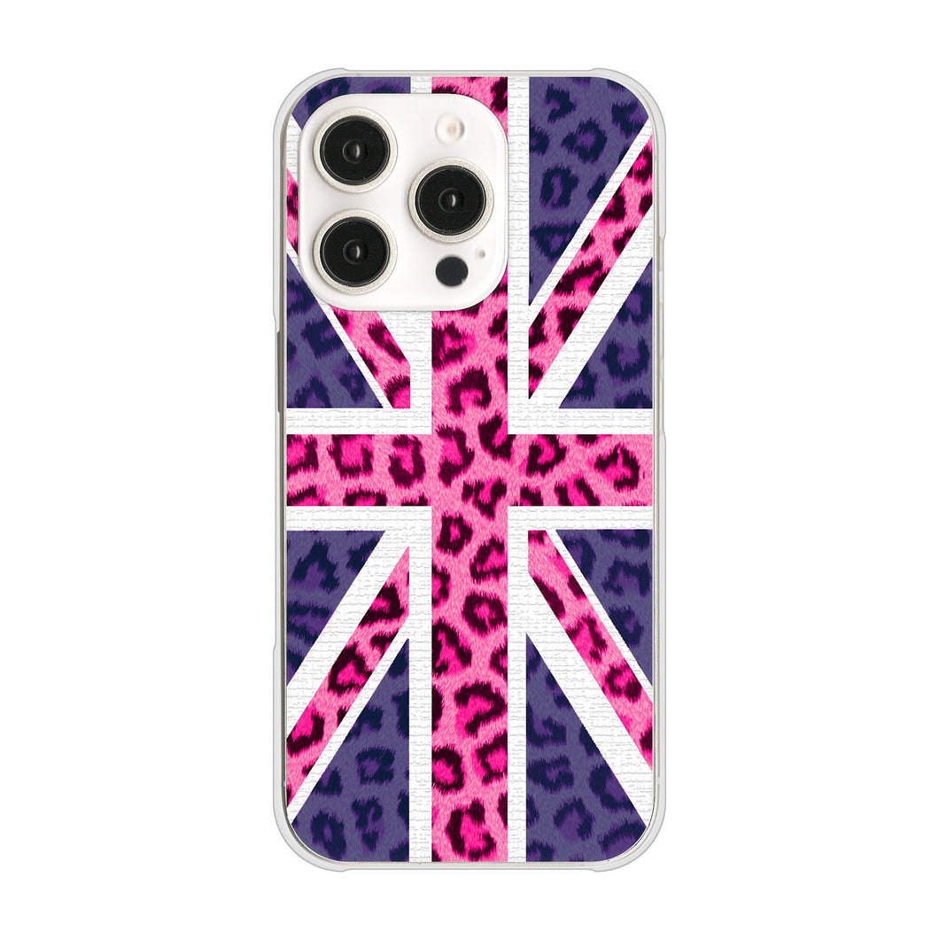 iPhone16 Pro 高画質仕上げ 背面印刷 ハードケースユニオンジャック