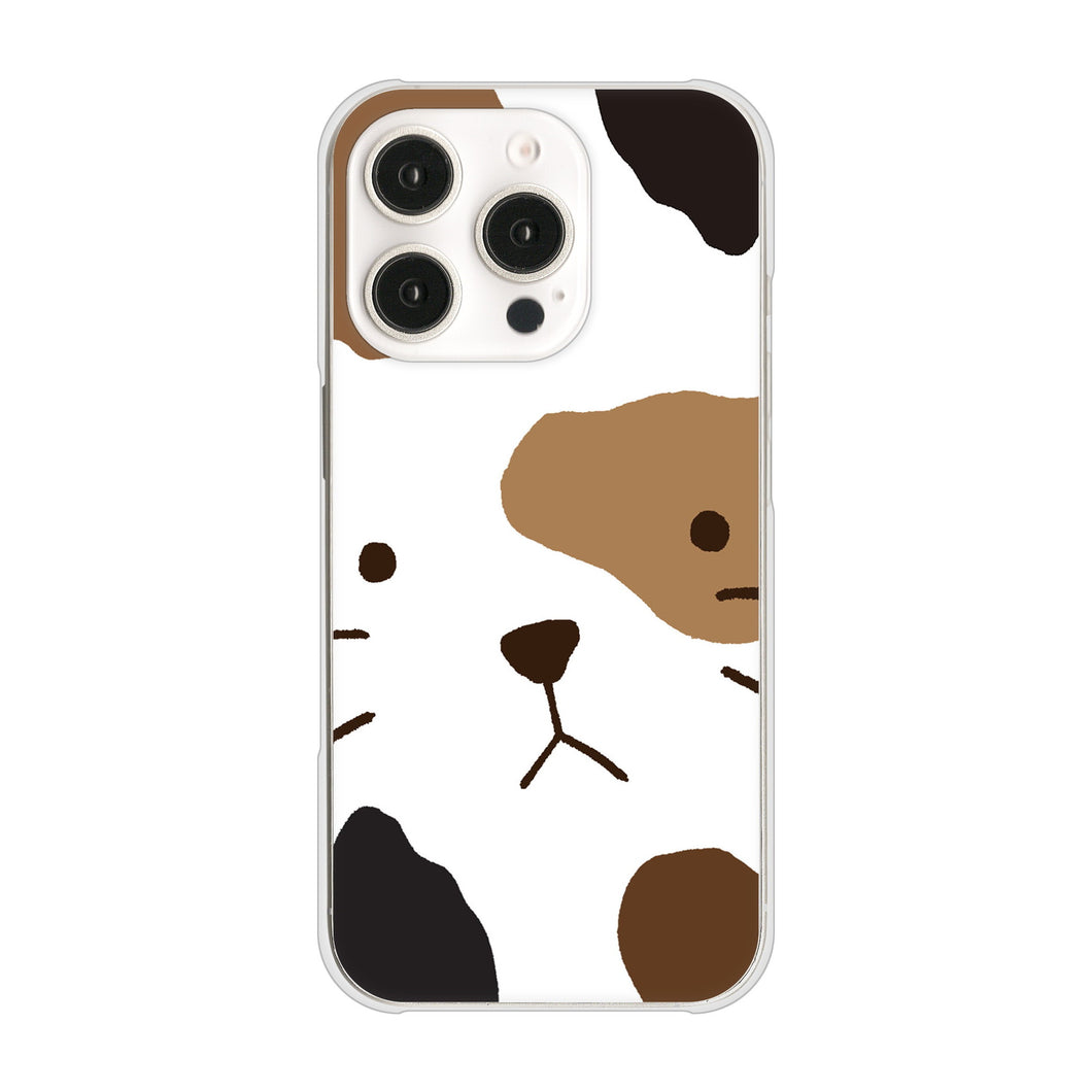 iPhone16 Pro 高画質仕上げ 背面印刷 ハードケース 【IA801 みけ】