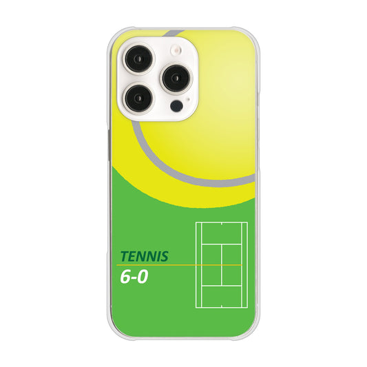 iPhone16 Pro 高画質仕上げ 背面印刷 ハードケース 【IB920 TENNIS】