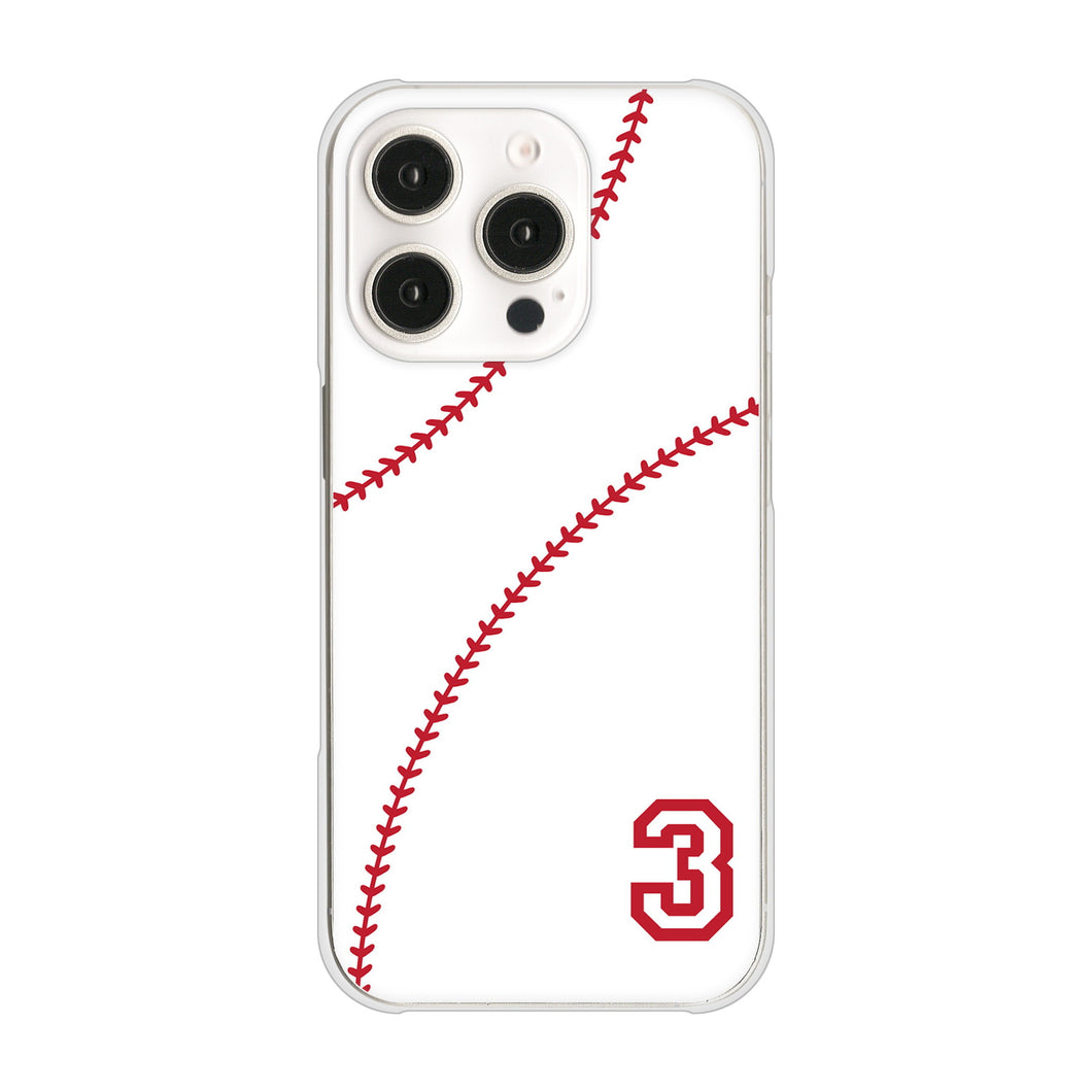 iPhone16 Pro 高画質仕上げ 背面印刷 ハードケースbaseball