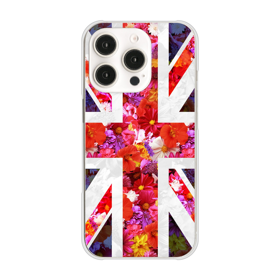 iPhone16 Pro 高画質仕上げ 背面印刷 ハードケースユニオンジャック